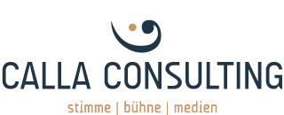 Logo Calla Consulting Stimme, Bühne, Medien